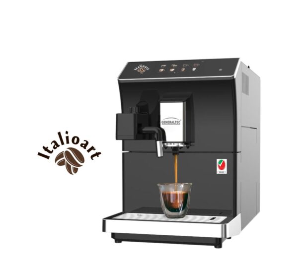 Generaltec Model No. GCM5000TC Fully Automatic Coffee Machine Black